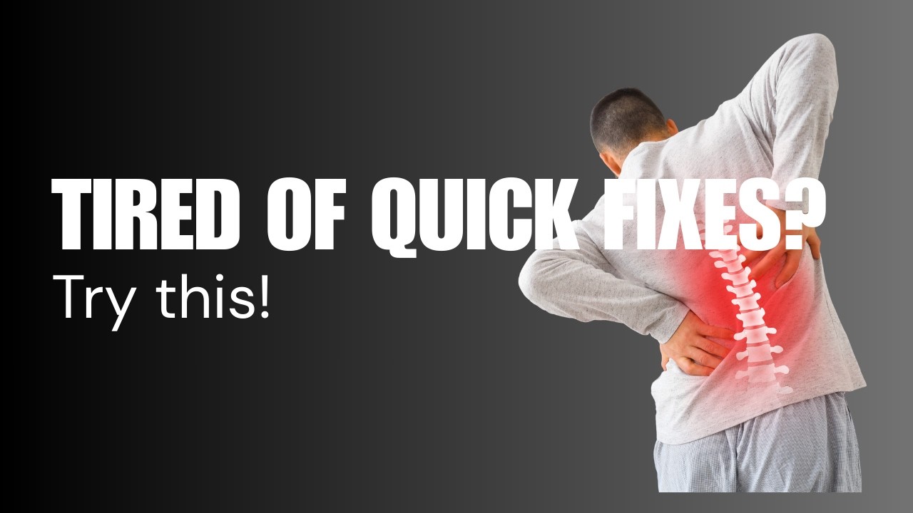 Tired of Quick Fixes? Find Long-Term Solutions!
