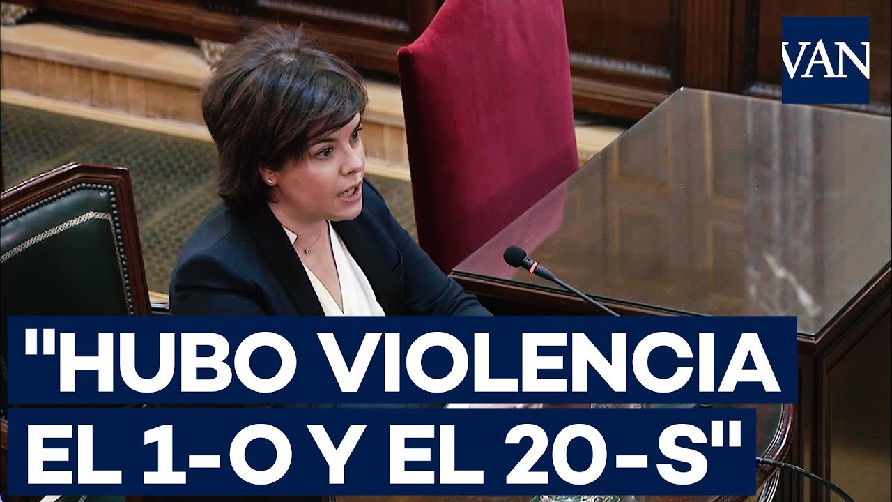 [JUICIO PROCÉS] Sáenz de Santamaría: 