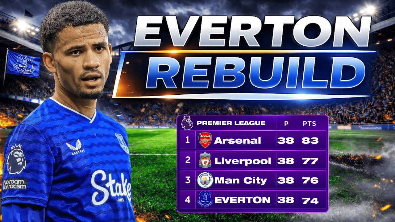 THE EVERTON PROJECT! Hyper Realistic FC26 Rebuild!