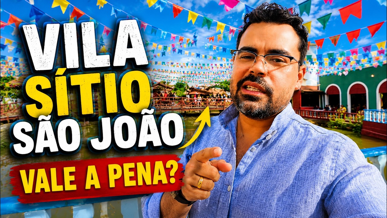 VILA SÍTIO SÃO JOÃO EM 4K: um dos points de Campina Grande