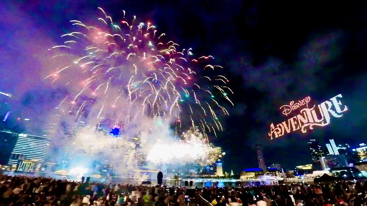 360 DISNEY FIREWORKS, MARINA Singapore