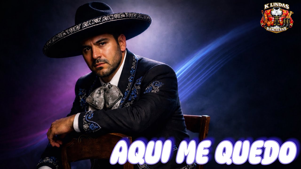 AQUÍ ME QUEDO – Canción Ranchera que Duele el Alma | Cuando el Amor No Se Va 💔🎺