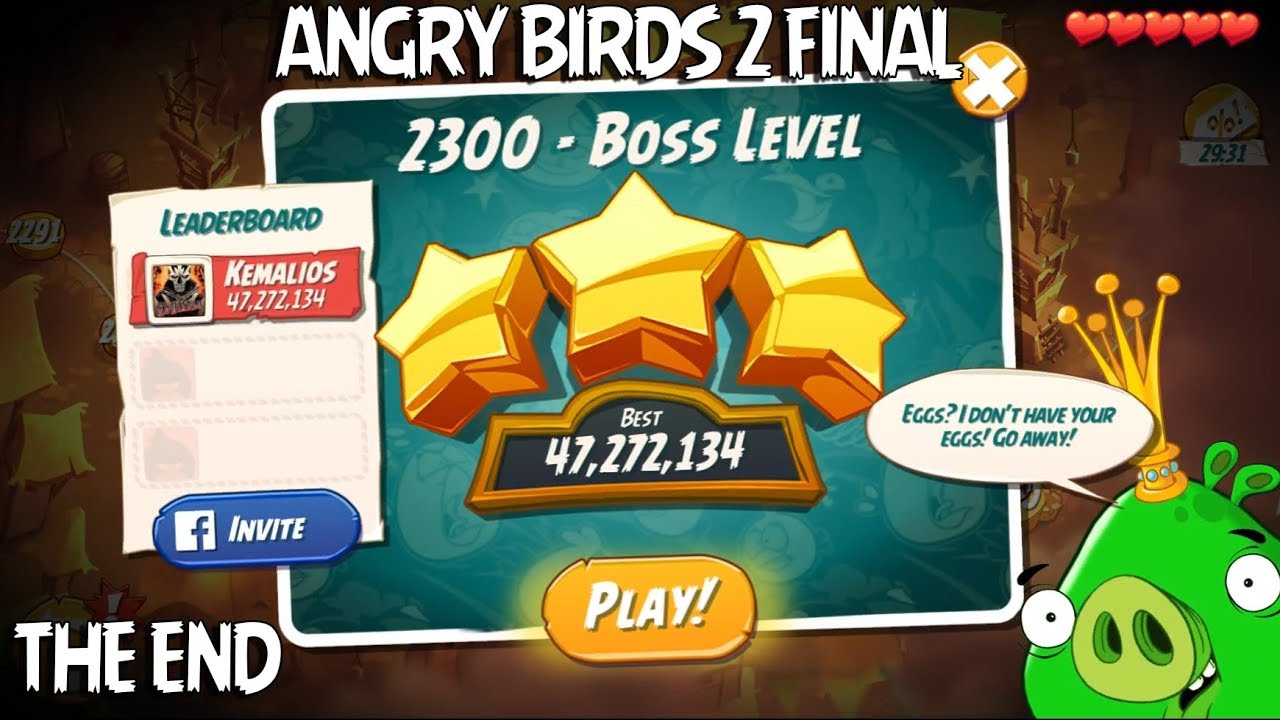 Angry Birds 2 | FINAL BOSS GAMEPLAY