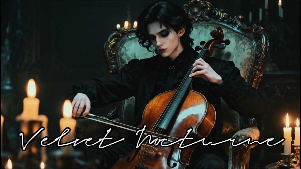 The Solitary Cathedral | Dark Cello Reverence in Candlelit Silence