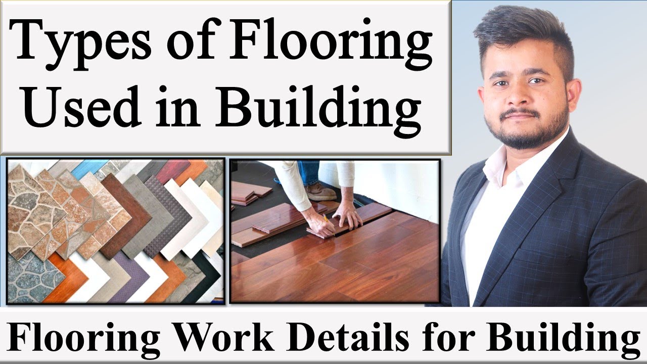 Types of Flooring used in Building Construction || By Civil Guruji