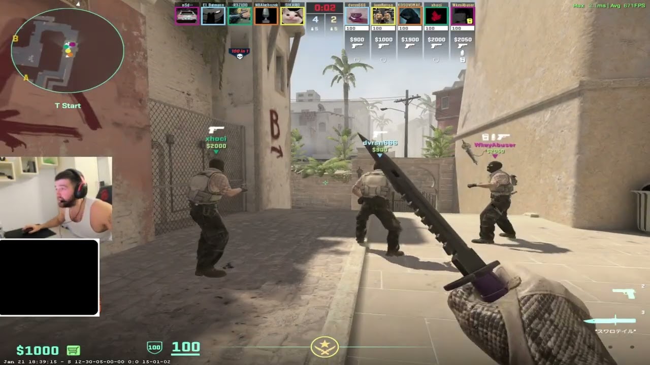 JUANFLATROO PO LUFTON SHUMË! RIVALI SHUMË I FORTË! ÇFARË DO NDODHË? MIRAGE! CS2