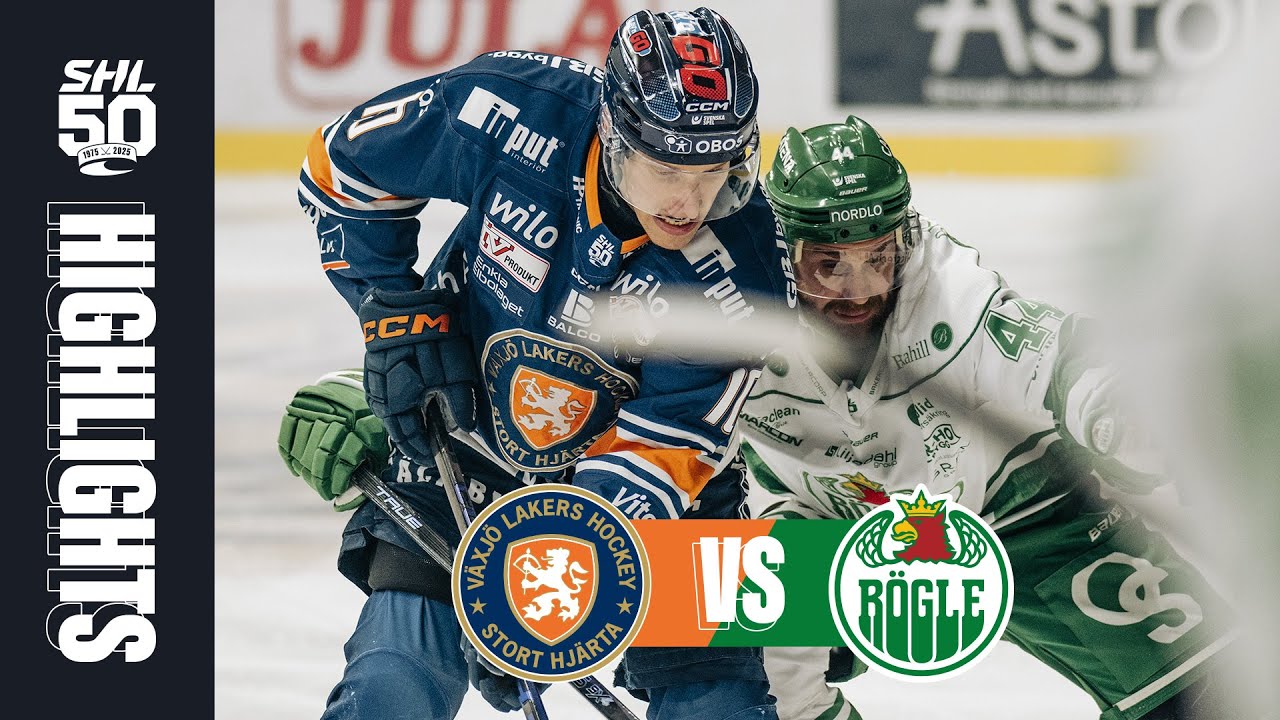 Växjö vs Rögle | 15 nov 2025 | Highlights