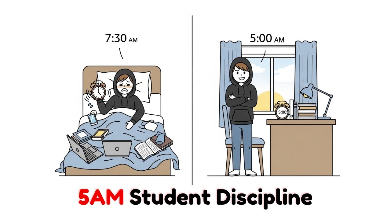 The PERFECT 5 AM Morning Routine for Students That Actually Works in 2026