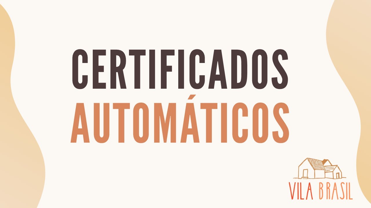 [Tutorial] Como criar certificados autom&aacute;ticos  - Autocrat