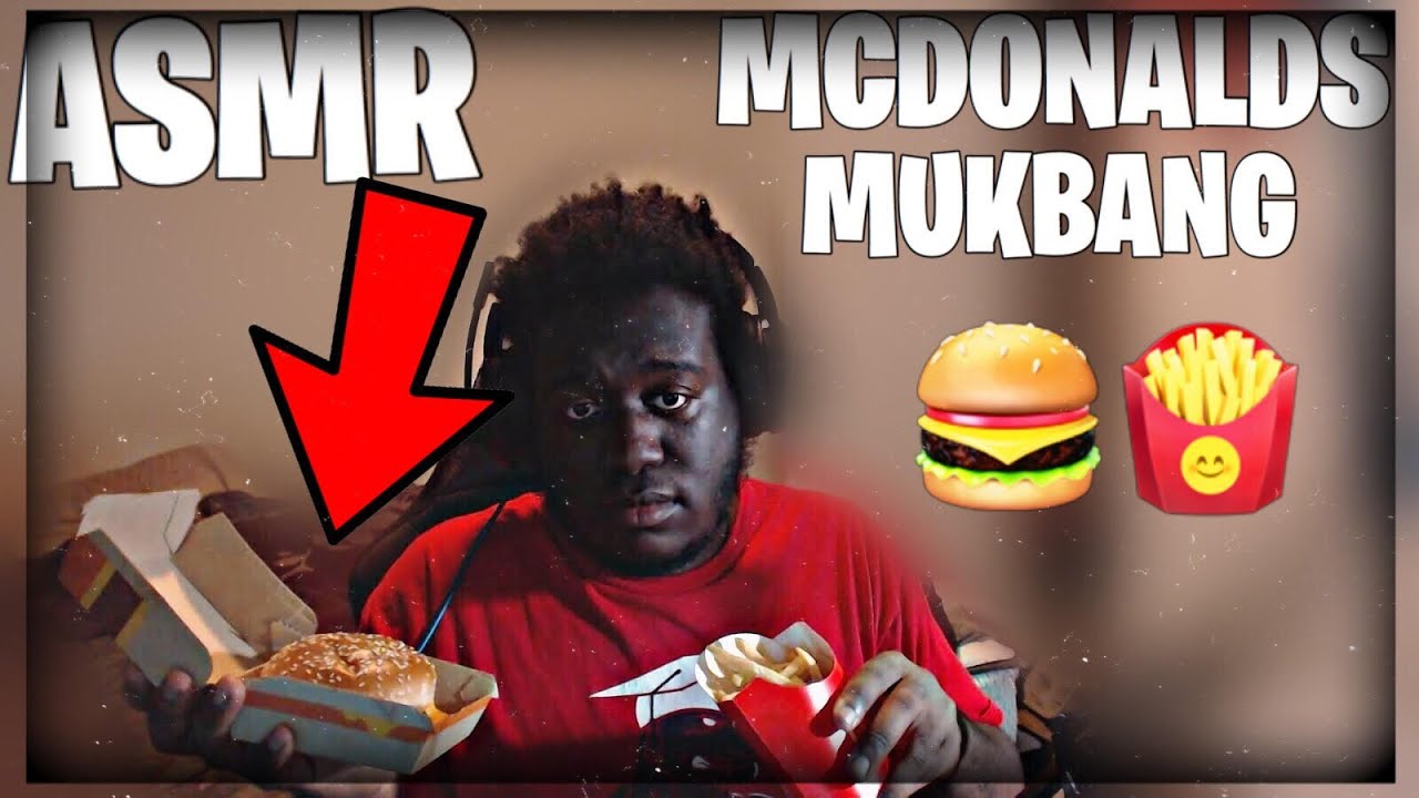 ASMR MCDONALDS MUKBANG 🍔 + 15 INTERESTING FACS ABOUT YOURSELF
