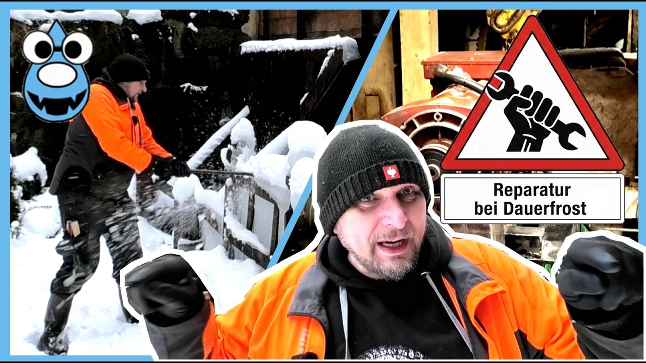 Eiswasser & taube Finger: Von abgerissenen Schrauben und eisiger Logistik