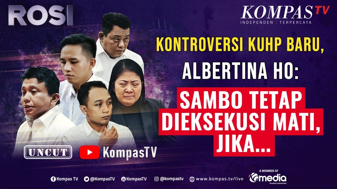 [FULL ROSI] Kejutan Vonis Hakim di Sidang Sambo