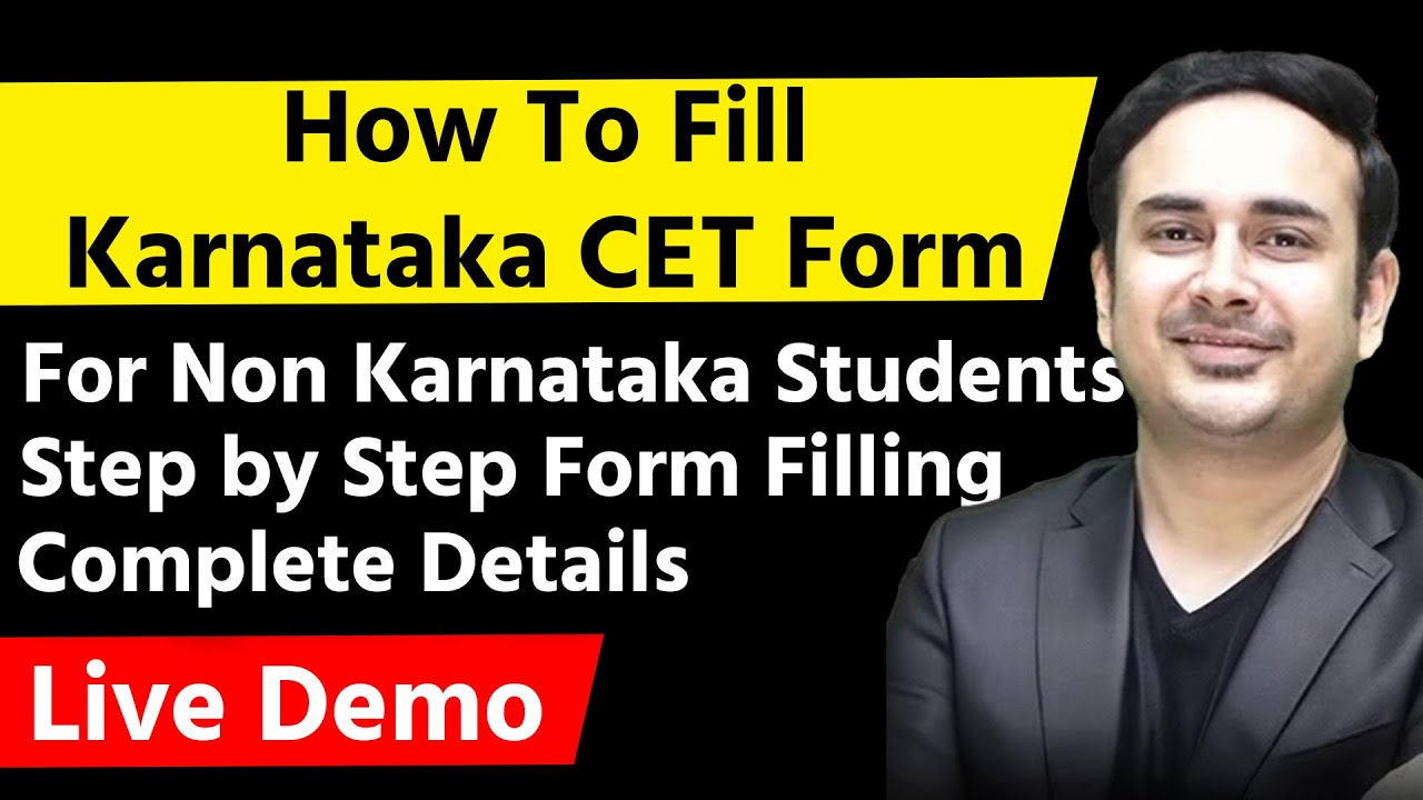 How to fill Karnataka CET-2024 Application form | For Non Karnataka Students| MBBS | BDS | #neet2024