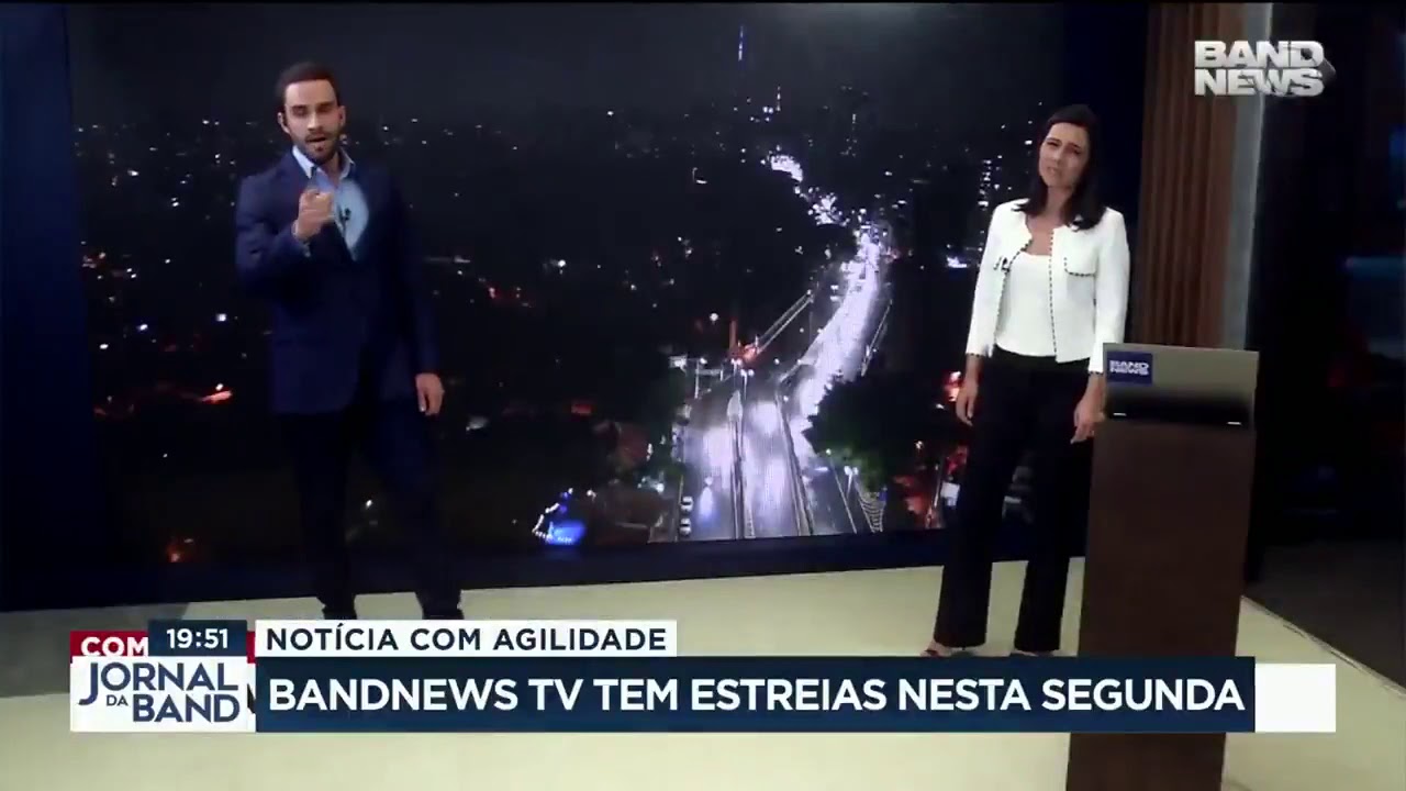 Nova programa&ccedil;&atilde;o Band News (06/20)