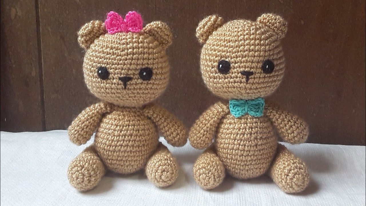 Osito AMIGURUMI. Parte 2 🐻