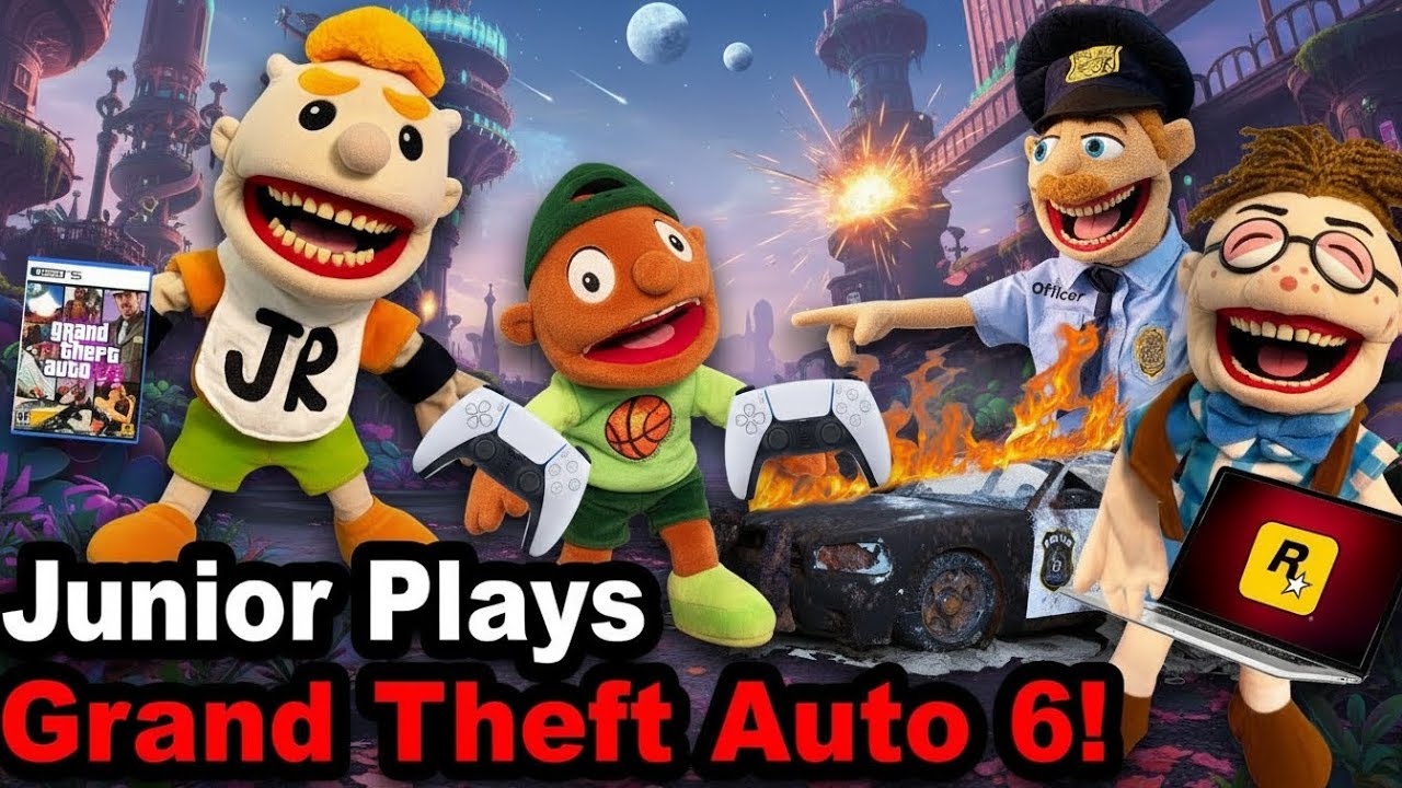 SML Movie Parody: Junior Plays Grand Theft Auto 6 - PART 2