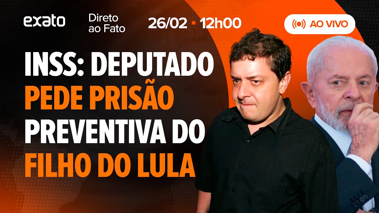 INSS: Deputado PEDE À PGR prisão de Lulinha; Flávio Bolsonaro APOIA fim da reeleição - REVISTA EXATO