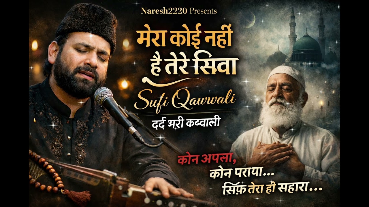 मेरा कोई नहीं है तेरे सिवा | Emotional Sufi Qawwali 2026 | Heart Touching Sad 