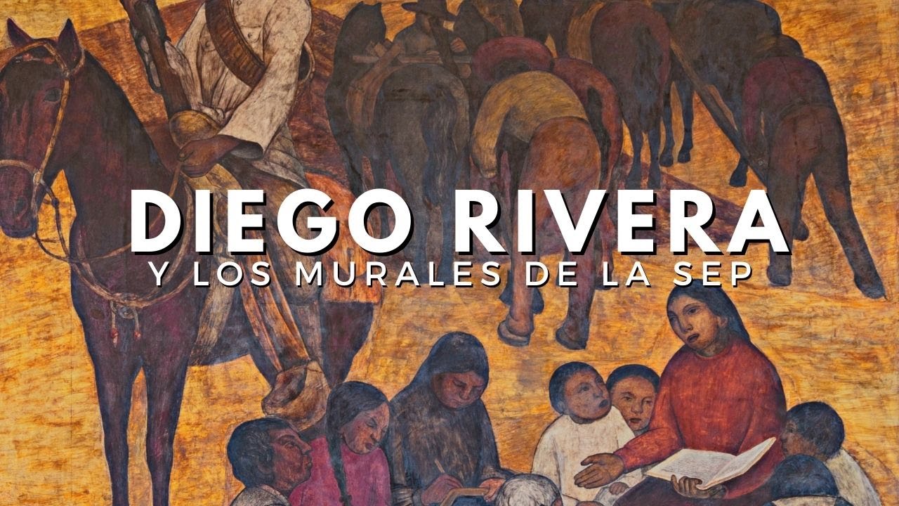 Diego Rivera y los murales de la SEP