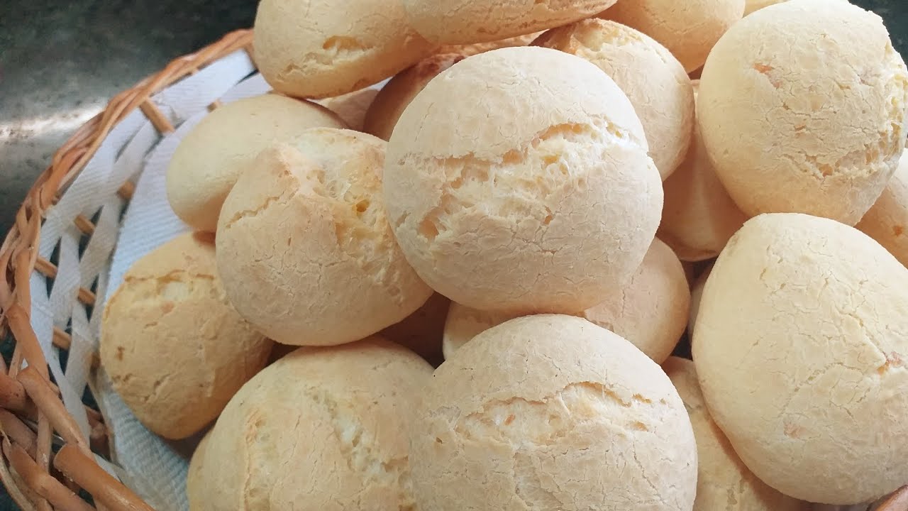 Pão de queijo pingado  -Com fécula de mandioca