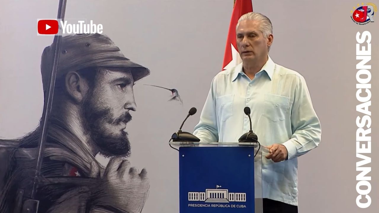 ⚠️🚨 Palabras TEXTUALES del Presidente Diaz-Canel sobre CONVERSACIONES con funcionarios de EEUU.