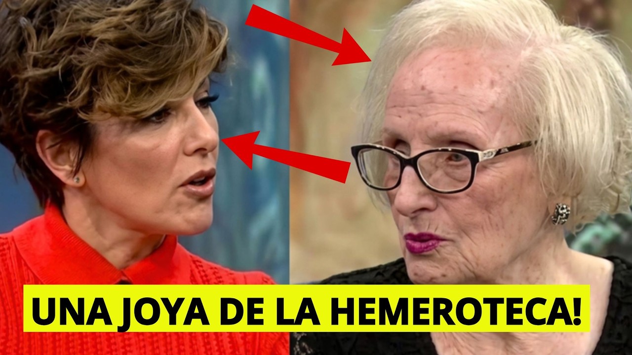 🔴MUJER de 107 A&Ntilde;OS le DA un ZASCA a SONSOLES &Oacute;NEGA en DIRECTO❗