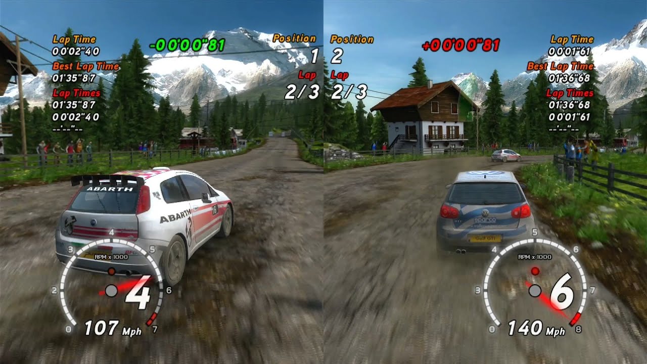 Sega Rally Revo (Splitscreen Multiplayer)