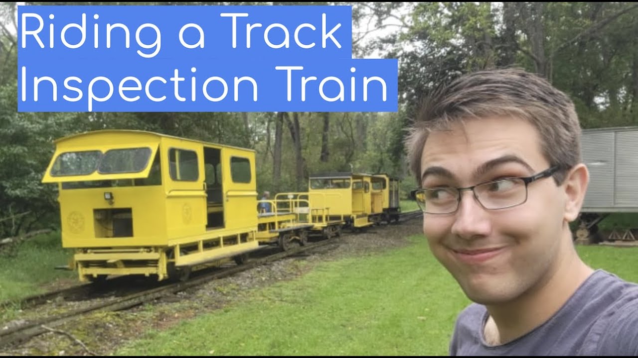 What's It Like to Ride a Track Inspection Train?