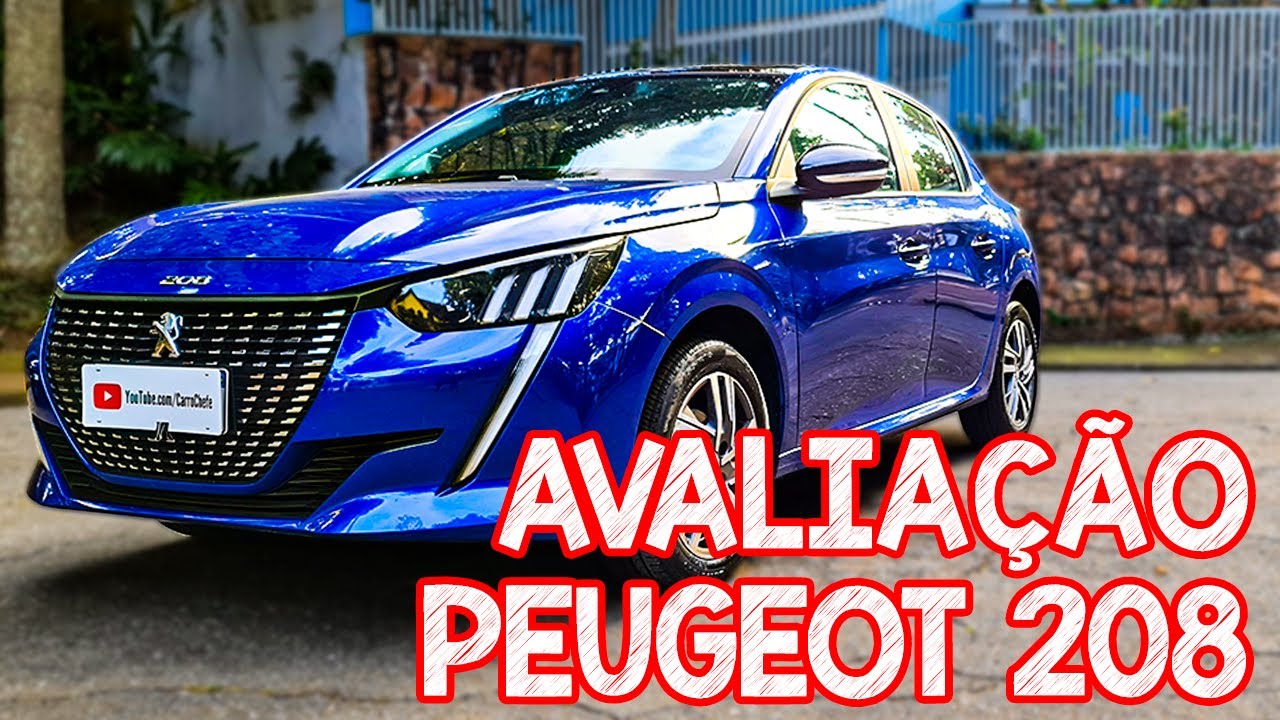 Avaliação novo Peugeot 208 - Uma BELA FRENTEIRA, mas por 98 mil sem turbo?