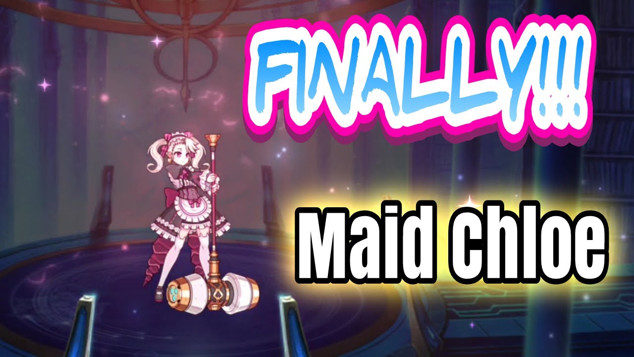 Summon Maid Chloe and BOOM!!! - Epic Seven