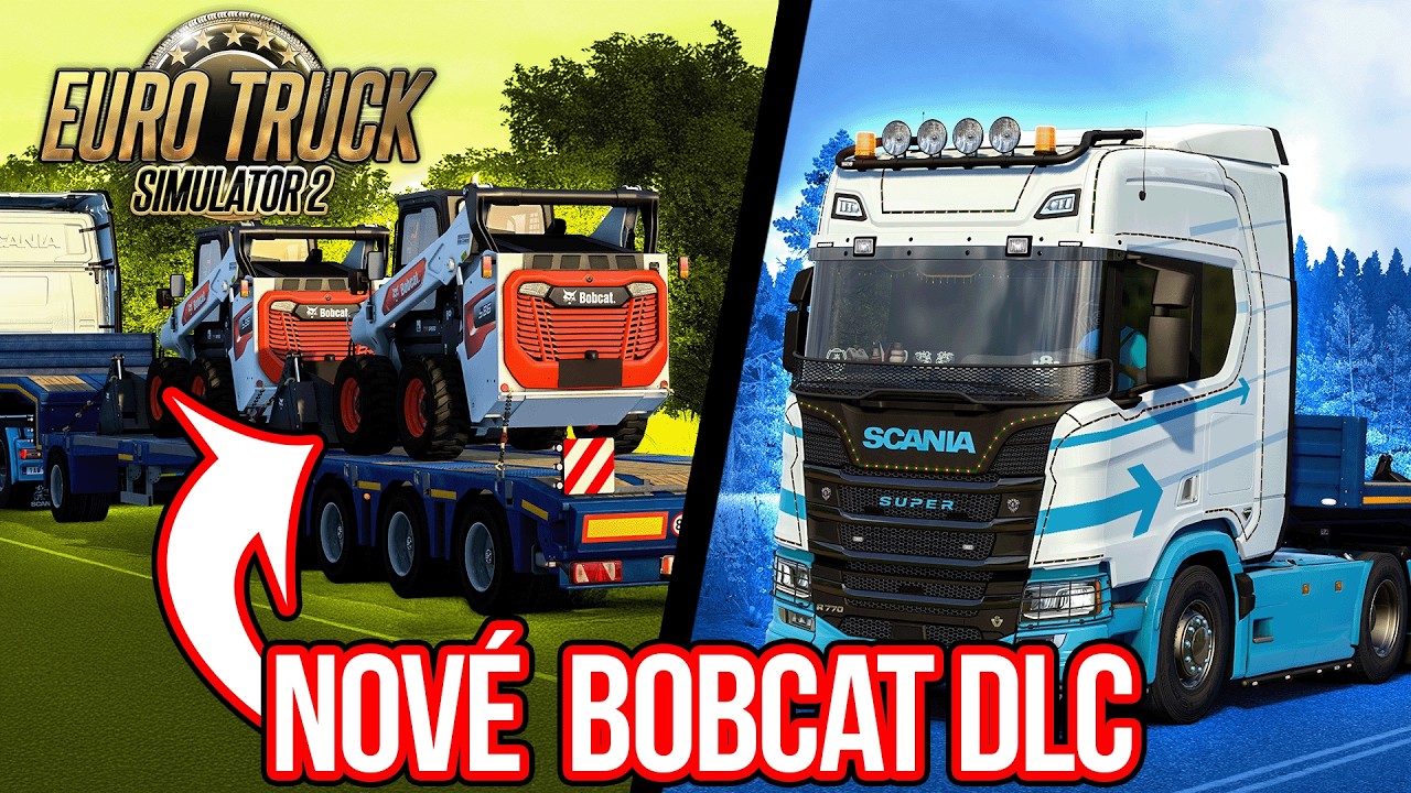 BOBCAT DLC JE TU! | Euro Truck Simulator 2