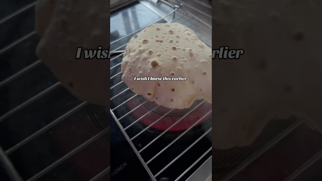 How to make Roti / chapati on electric stove | Phulka | Roti hack #roti #desikitchen #electricstove