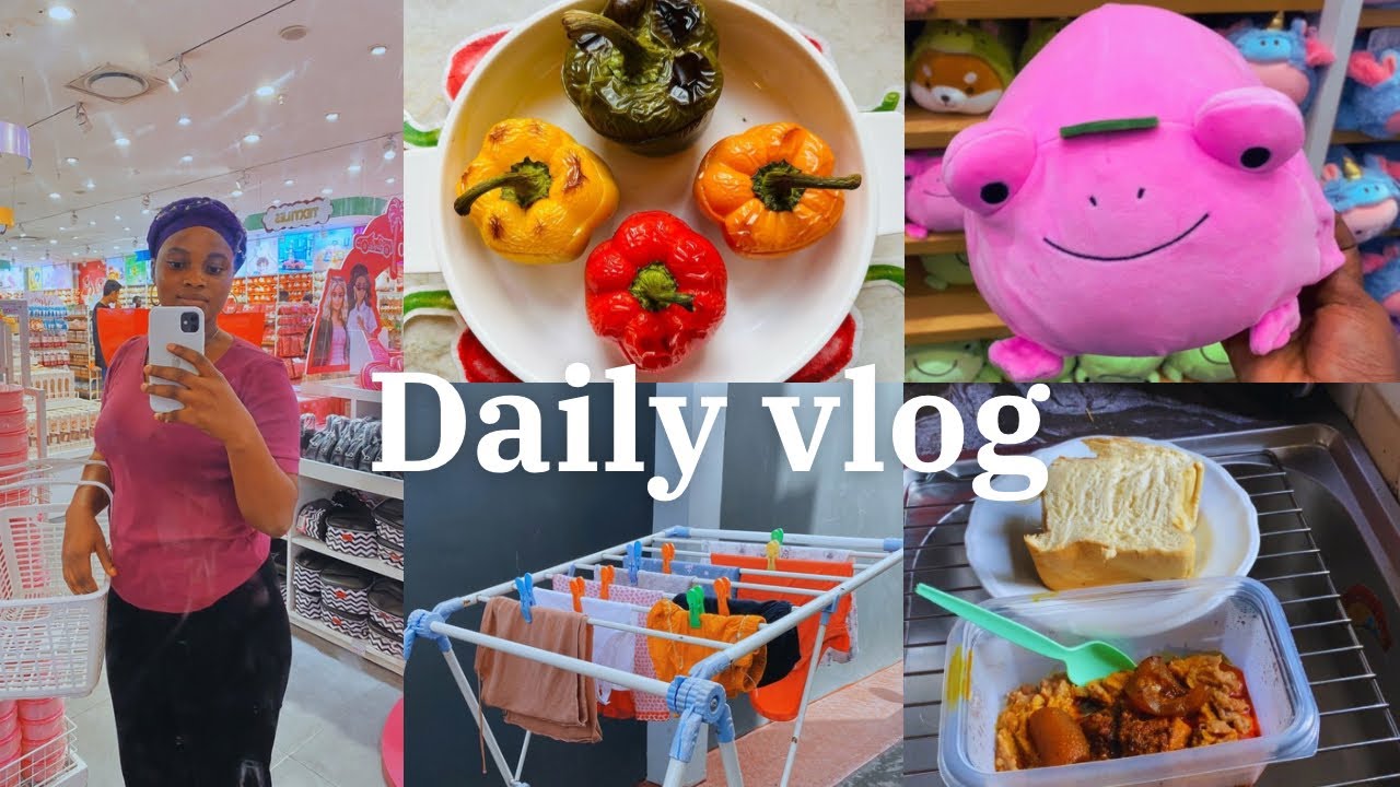 Days in my life 🧸Living alone | Life as an introvert in Nigeria | Miniso | shopping | cooking…….