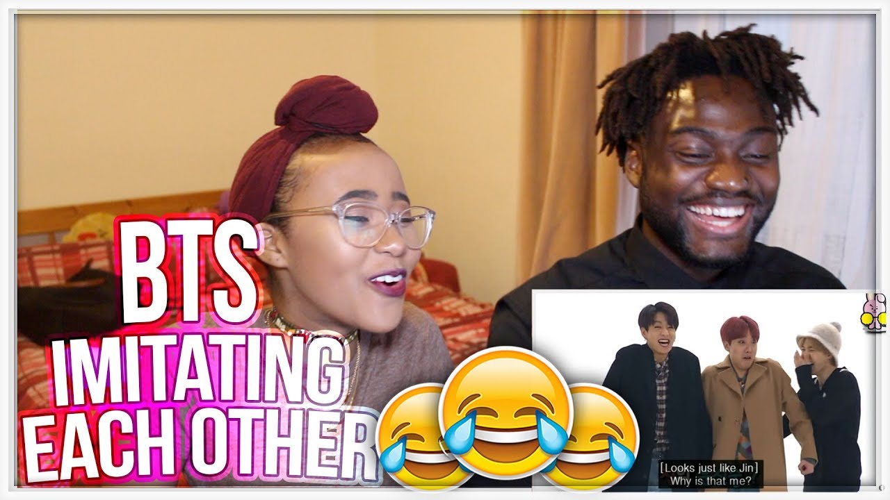 BTS - Imitating Each Other (Who Is The Best Imitator?) - JUNGKOOK ANYONE?? | REACTION!!