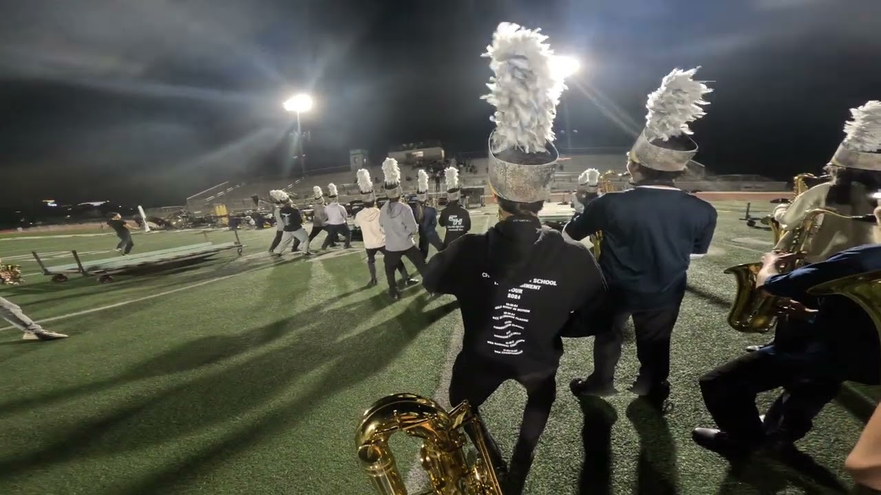 Chino Hills High School Marching Band 2024 “Wrong Side of the Tracks” -Bari Sax GoPro Cam