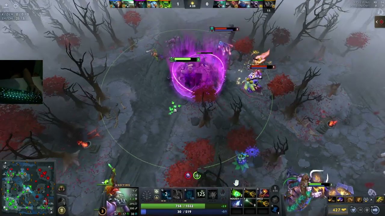 [LIVE GAMEPLAY] Undying Offlane Free Game | Rank Divine