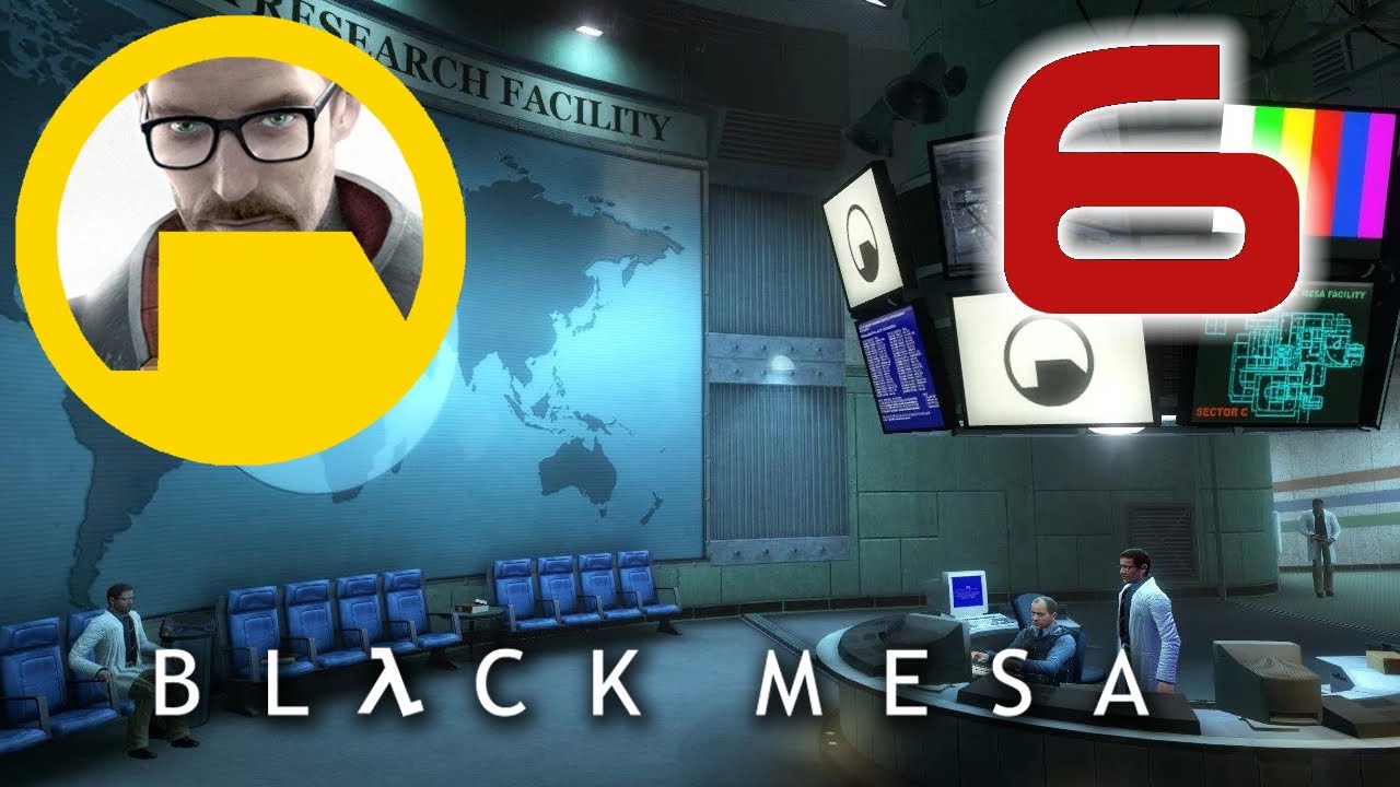 Brak zasilania i Duży Niebieski Potwór | Black Mesa [#6]