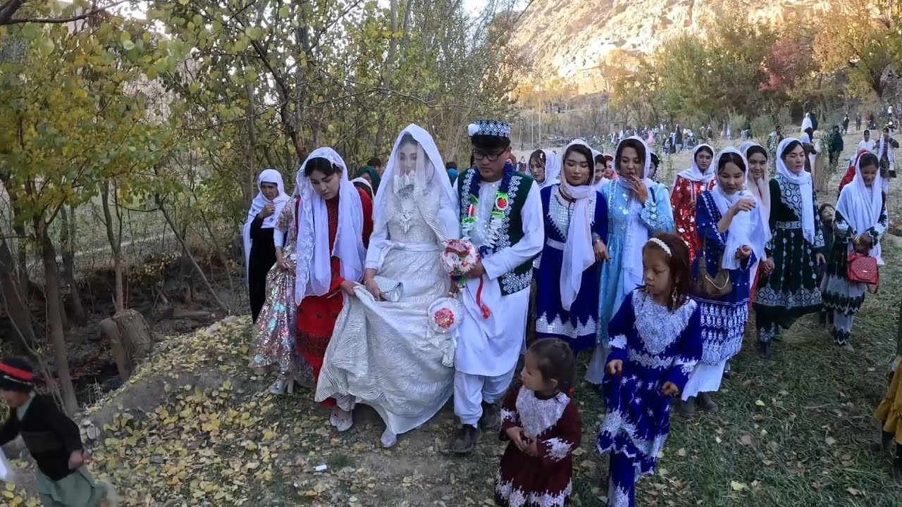 عروسی محلی و جشن عشق میان طبیعت بکر در دل کوهستان های افغانستان