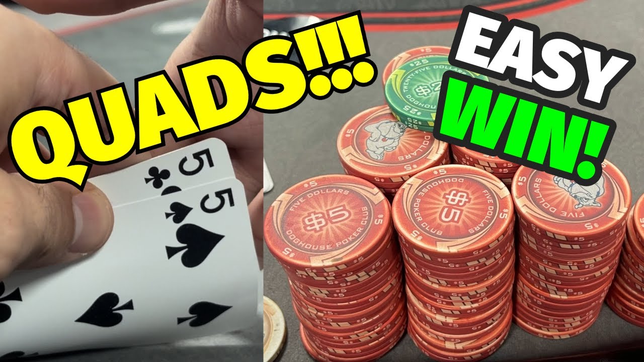 I Hit Quads At A New Place! 1/3 No Limit! Poker Vlog #27