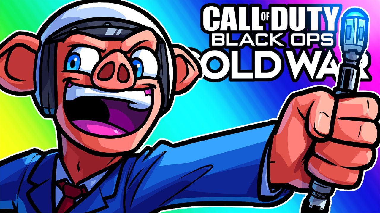 Black Ops Cold War Zombies - Easter Egg Run with Future Googling Man! (Funny Moments)