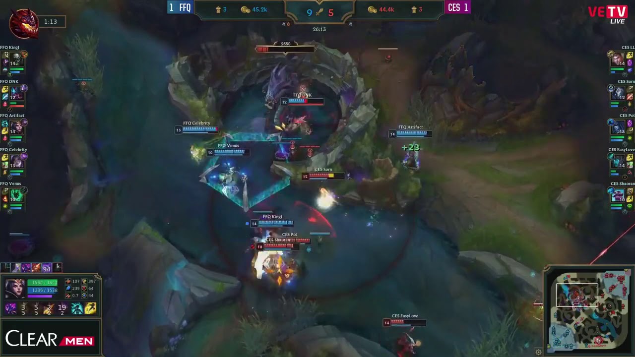 FFQ vs CES Highlight Game 3 VCS Spring 2019 W8D3