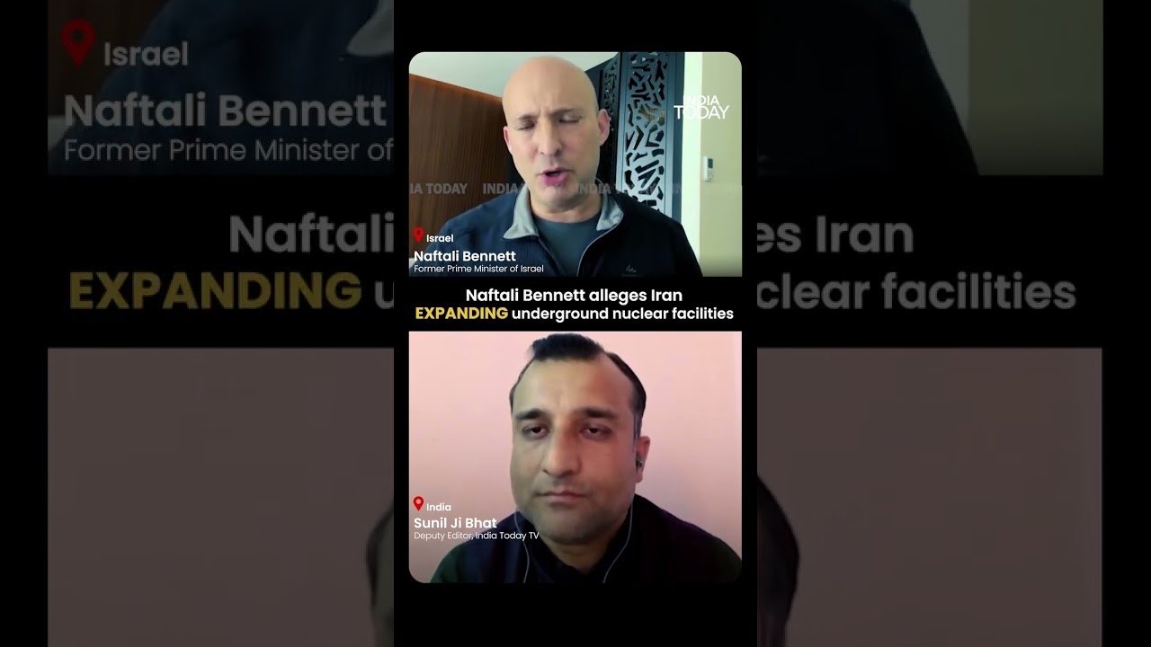 Iran Continued Nuclear & Missile Build‑up, Peace Talks Collapsed: Naftali Bennet #Shorts