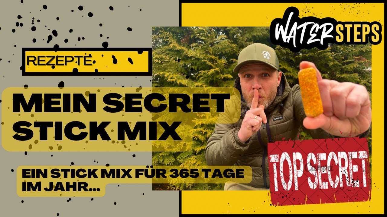 MEIN SECRET STICK MIX, eine perfekte Mischung zum Karpfenangeln für das ganze Jahr…..