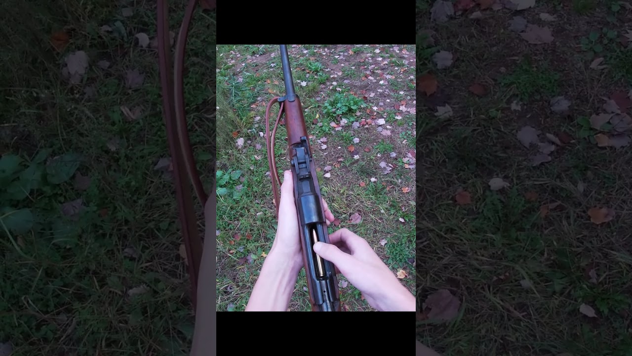 Don't use steel en bloc clips for a Carcano. #carcano #gun #malfunction #1935 #6.5x52 #steel #clip