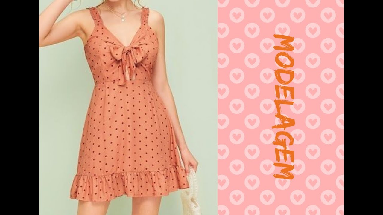 VESTIDO COM LAÇO NO DECOTE