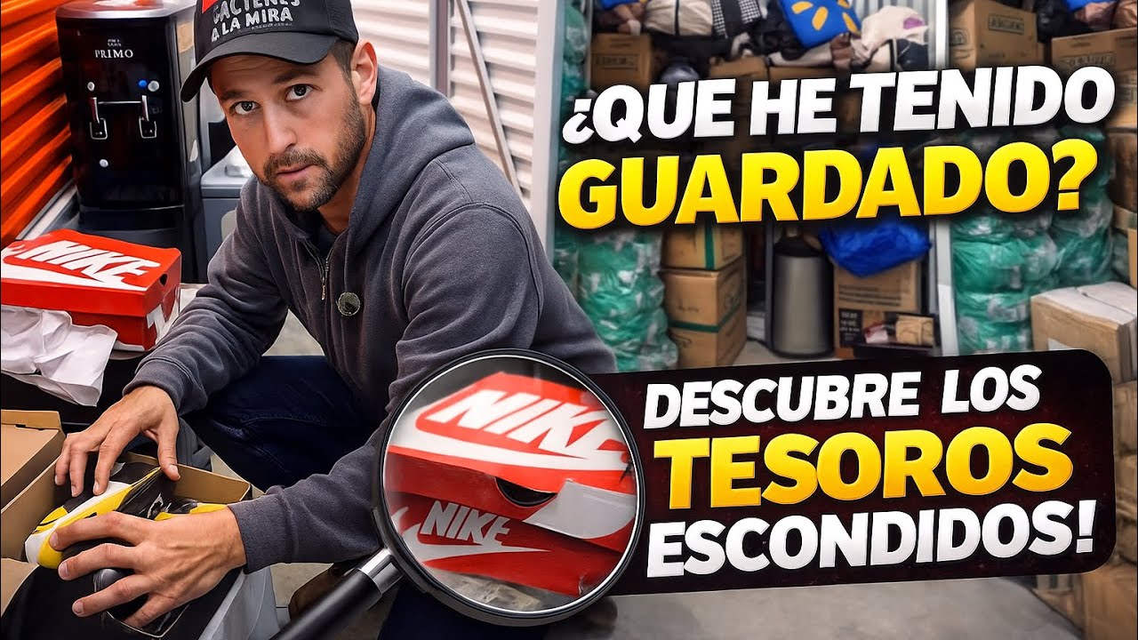 “¡LO QUE ENCONTRÉ EN ESTE DEPÓSITO TE SORPRENDERÁ! 🔥 Hallazgos inesperados en un almacén #nike 