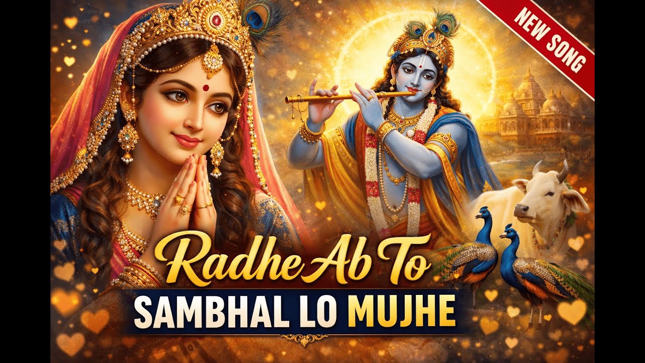 राधे… अब तो संभाल लो Mujhe 🙏💔 | Emotional Radha Krishna Bhajan | Sad Bhakti Song