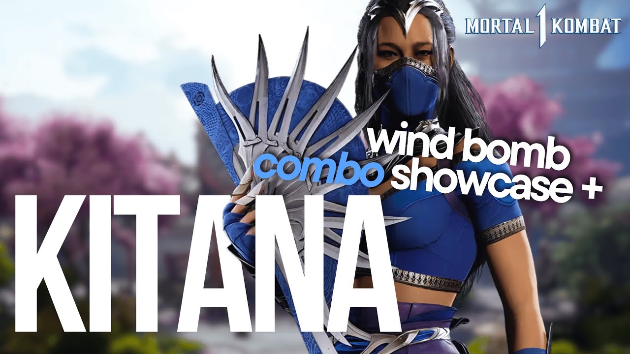 『 MORTAL KOMBAT 1 』 Kitana Combos - Wind Bomb Showcase! 😗💨 MK1 Early Access ✨