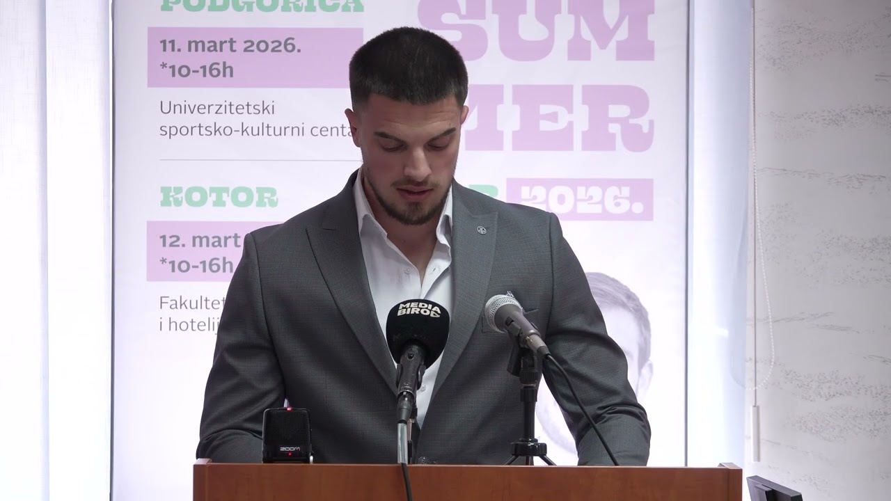 Predsjednik SPUCG Jakov Vukčević