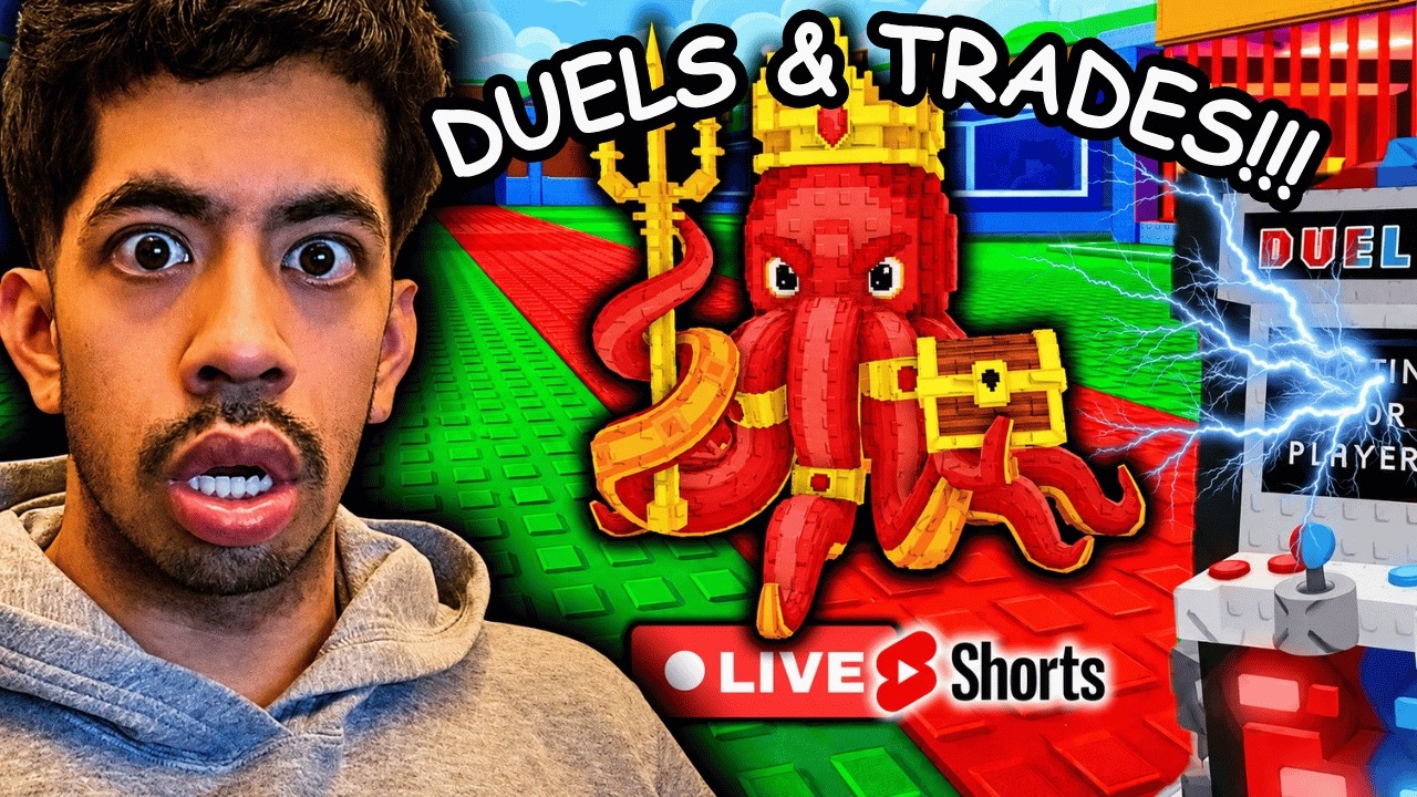 ROBLOX STEAL A BRAINROT LIVE SUMMER STREAM! 🔥DUELS & TRADES WITH VIEWERS!